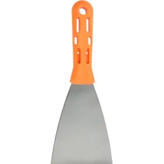 Szpachla malarska 40 mm, stal nierdzewna, plastikowy uchwyt