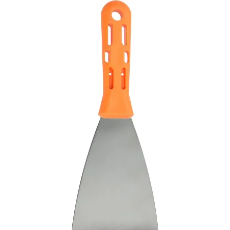 Szpachla malarska 40 mm, stal nierdzewna, plastikowy uchwyt