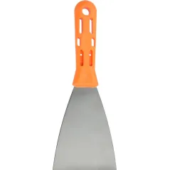 Szpachla malarska 60 mm, stal nierdzewna, plastikowy uchwyt