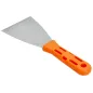 Szpachla malarska 80 mm, stal nierdzewna, plastikowy uchwyt Szpachla malarska 80 mm, stal nierdzewna, plastikowy uchwyt