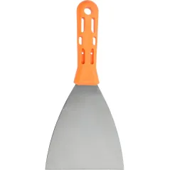 Szpachla malarska 100 mm, stal nierdzewna, plastikowy uchwyt