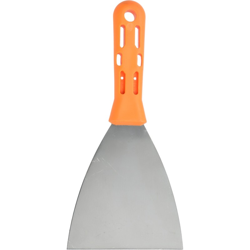 Szpachla malarska 100 mm, stal nierdzewna, plastikowy uchwyt Szpachla malarska 100 mm, stal nierdzewna, plastikowy uchwyt