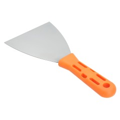 Szpachla malarska 100 mm, stal nierdzewna, plastikowy uchwyt