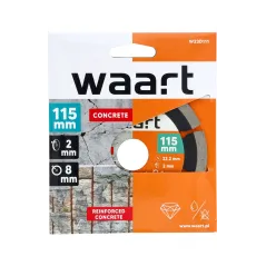 Tarcza diamentowa 115 x 22.2, segmentowa