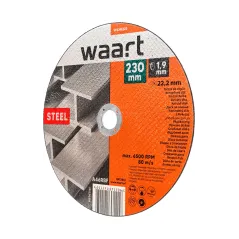 Tarcza korundowa 230 x 1.9 x 22.2 mm, do stali