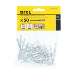 Nity aluminiowe 4.0 x 16.0 mm, 50 szt.