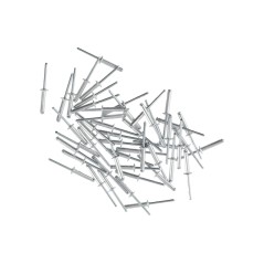 Nity aluminiowe 4.8 x 23.0 mm, 50 szt.