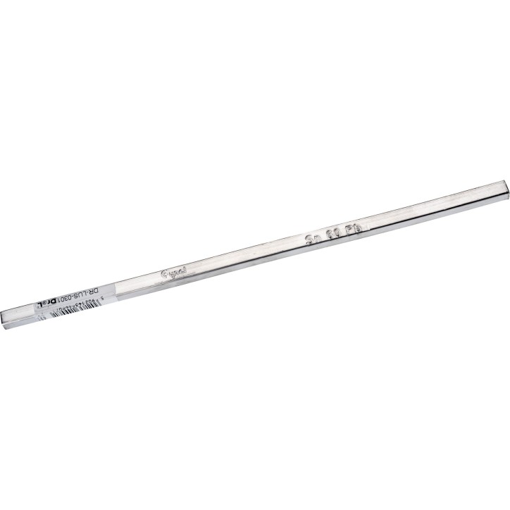 Laska cyny 7 x 7 x 250 mm, 110 g, Sn60Pb40, kwadrat