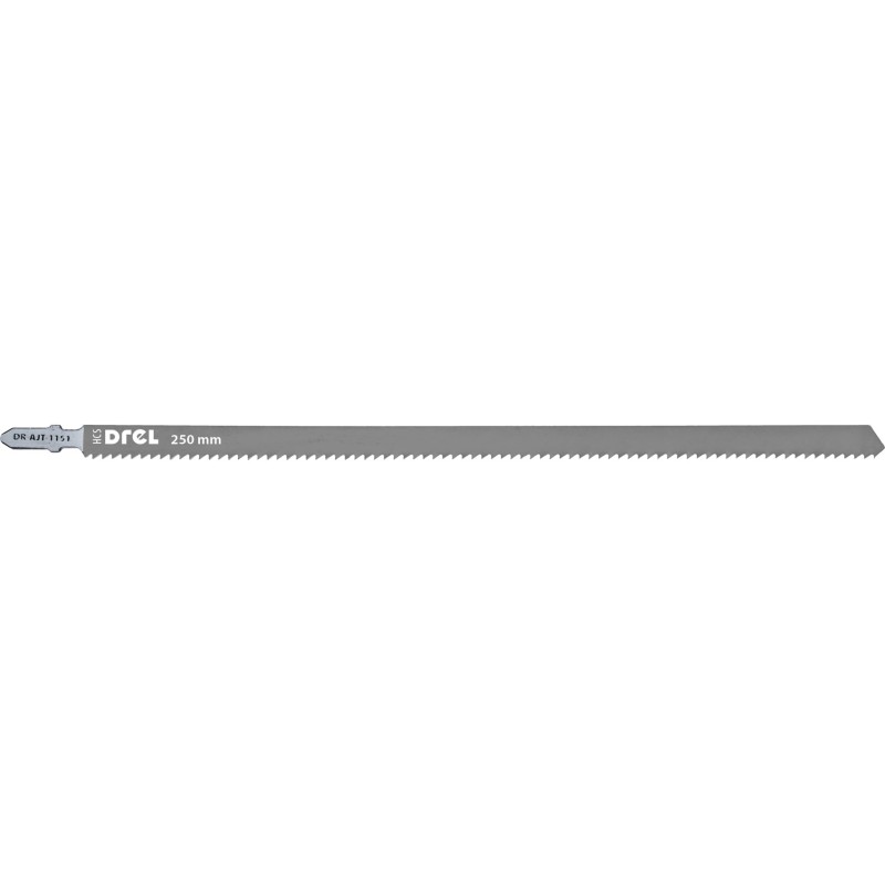Brzeszczoty do wyrzynarek z uchwytem typu "T", 225 mm, 6TPI, do drewna, PCV, 5 szt.
