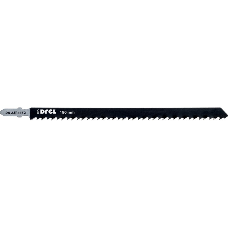 Brzeszczoty do wyrzynarek z uchwytem typu "T", 155 mm, 9TPI, do drewna, PVC, 5 szt.
