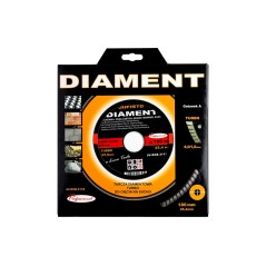 Tarcza diamentowa 180 x 25.4 mm, Turbo
