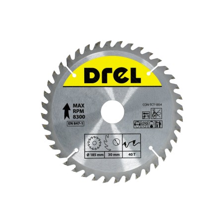 Tarcza do pilarki widiowa 185 x 30 mm, 40T
