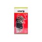 Zestawy kluczy Torx z otworem, T10-50, 9 szt.