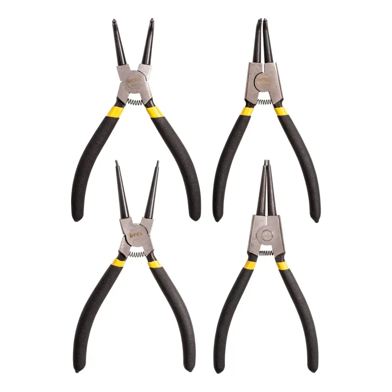 Zestaw szczypiec segera 180 mm, 4 szt. Zestaw szczypiec segera 180 mm, 4 szt.