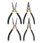 Zestaw szczypiec segera 180 mm, 4 szt. Zestaw szczypiec segera 180 mm, 4 szt.