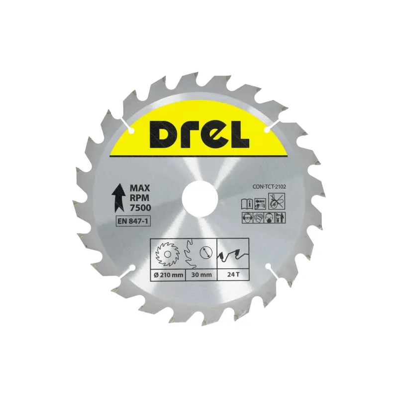 Tarcza do pilarki widiowa 210 x 30 mm, 24T