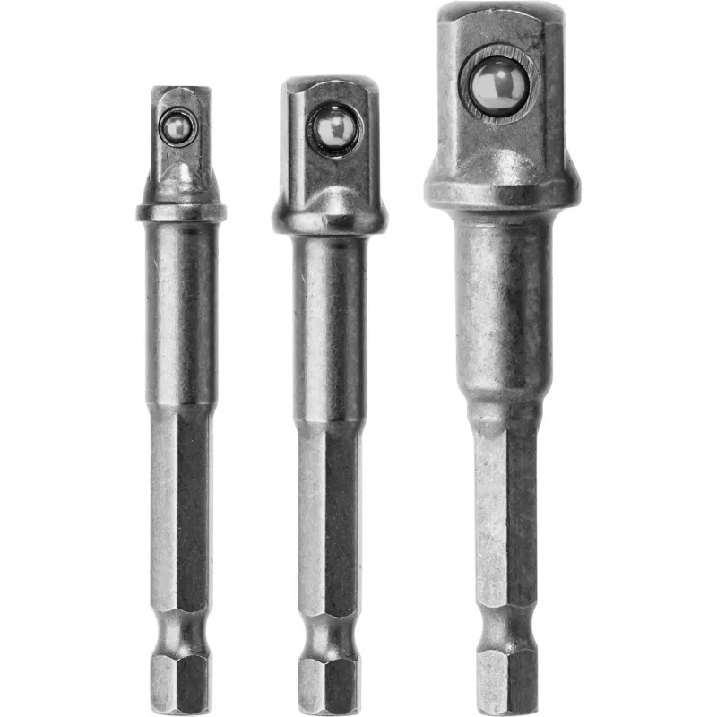 Zestaw redukcji do nasadek HEX, 3 szt.