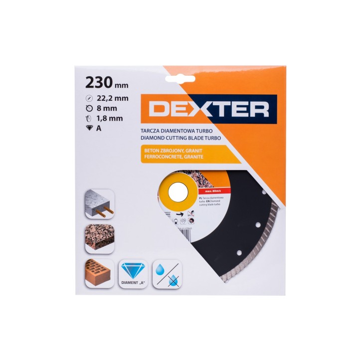 Tarcza diamentowa TURBO 230 x 1,8 x 22,23 mm