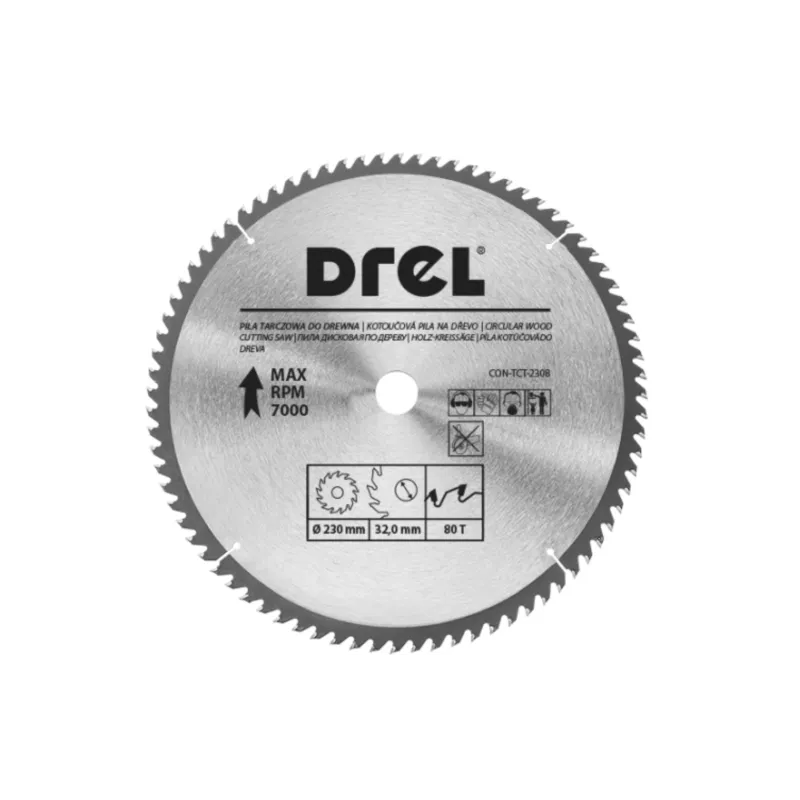 Tarcza do pilarki widiowa 230 x 30 mm, 80T