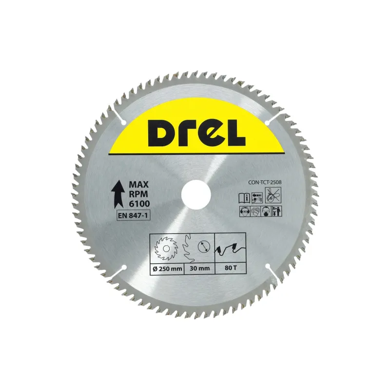 Tarcza do pilarki widiowa 250 x 30 mm, 80T Tarcza do pilarki widiowa 250 x 30 mm, 80T