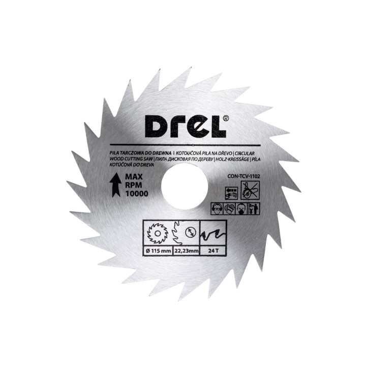 Tarcza do pilarki 115 x 22.2 mm, 24T