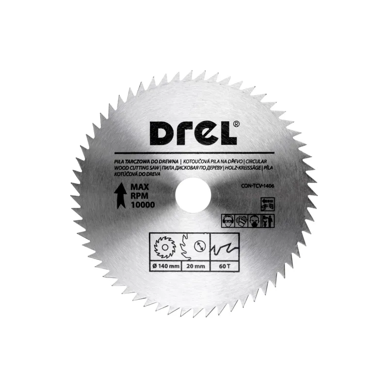 Tarcza do pilarki 140 x 20 mm, 60T