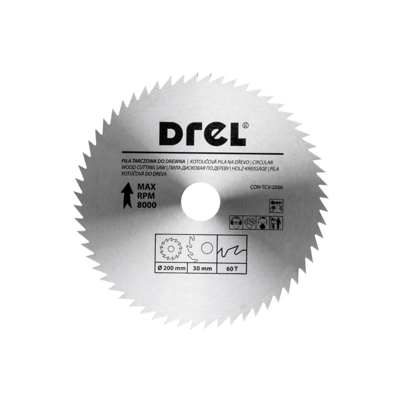 Tarcza do pilarki 200 x 30 mm, 60T