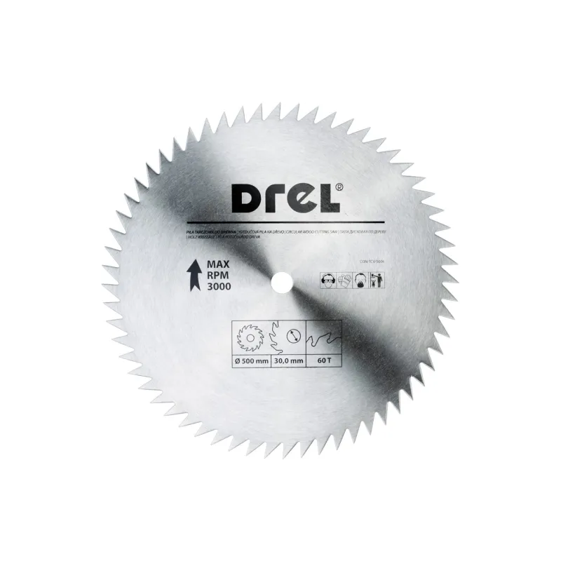 Tarcza do pilarki 500 x 30 mm, 60T Tarcza do pilarki 500 x 30 mm, 60T