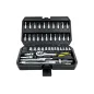 Zestaw kluczy nasadowych 1/4", 46 szt.
