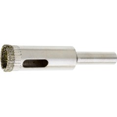 Otwornica z nasypem diamentowym 12 mm, diament galwanizowany