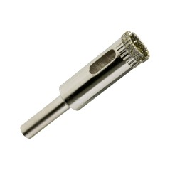 Otwornica z nasypem diamentowym 12 mm, diament galwanizowany