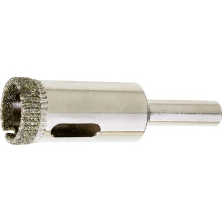Otwornica z nasypem diamentowym 15 mm, diament galwanizowany