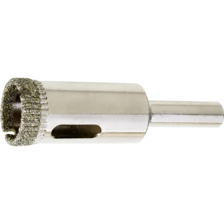 Otwornica z nasypem diamentowym 15 mm, diament galwanizowany