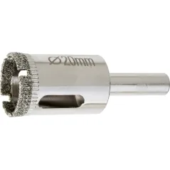 Otwornica z nasypem diamentowym 20 mm, diament galwanizowany
