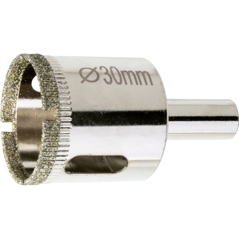 Otwornica z nasypem diamentowym 30 mm, diament galwanizowany