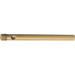 Otwornica z nasypem diamentowym 6 mm, diament lutowany