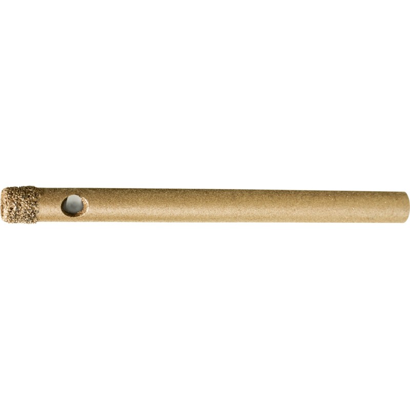 Otwornica z nasypem diamentowym 6 mm, diament lutowany