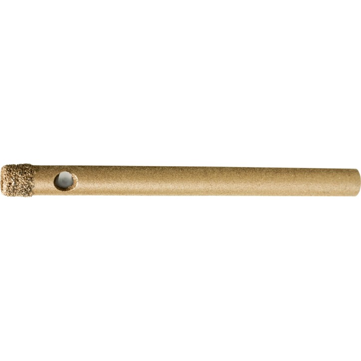 Otwornica z nasypem diamentowym 6 mm, diament lutowany