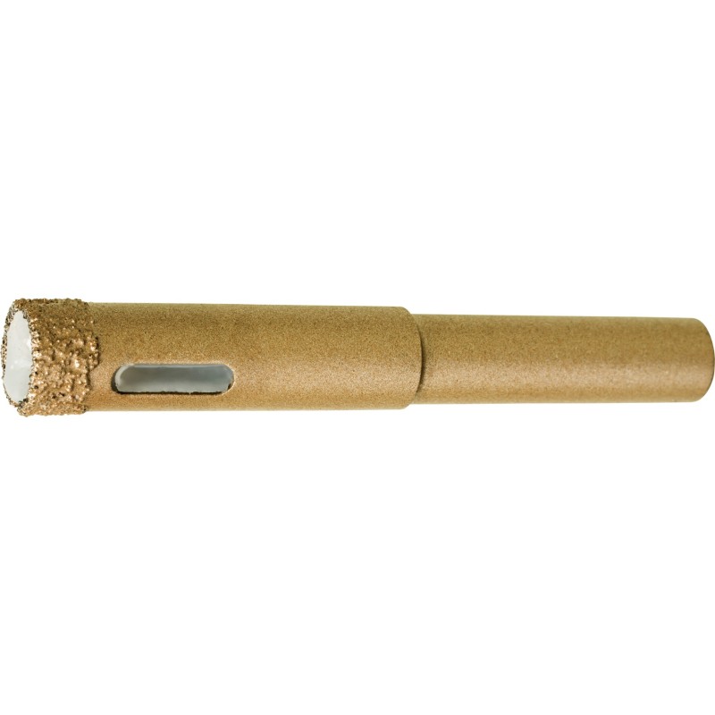Otwornica z nasypem diamentowym 10 mm, diament lutowany