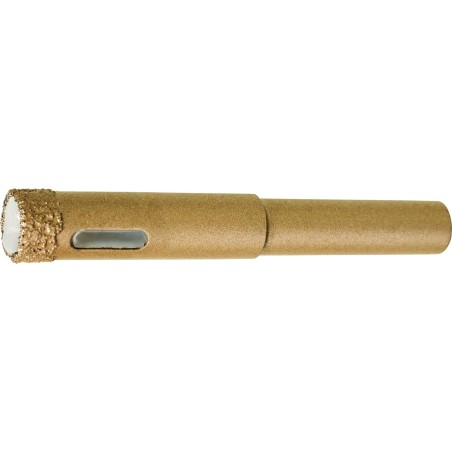 Otwornica z nasypem diamentowym 10 mm, diament lutowany