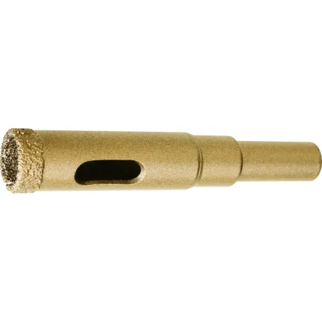 Otwornica z nasypem diamentowym 14 mm, diament lutowany