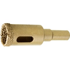 Otwornica z nasypem diamentowym 20 mm, diament lutowany