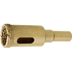 Otwornica z nasypem diamentowym 20 mm, diament lutowany