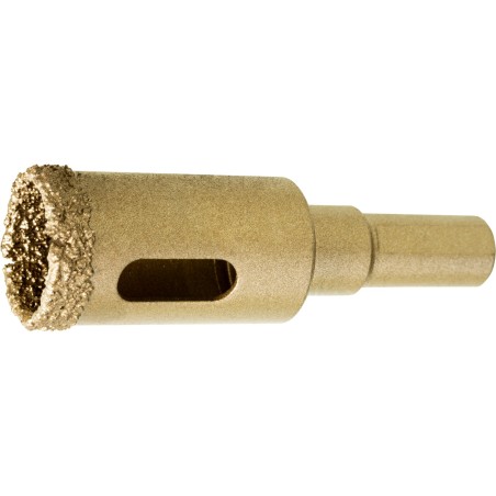 Otwornica z nasypem diamentowym 20 mm, diament lutowany