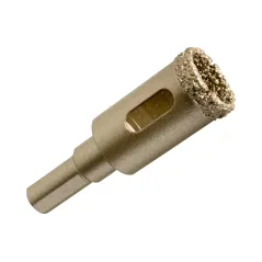 Otwornica z nasypem diamentowym 20 mm, diament lutowany