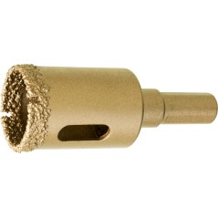 Otwornica z nasypem diamentowym 25 mm, diament lutowany