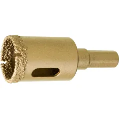 Otwornica z nasypem diamentowym 25 mm, diament lutowany