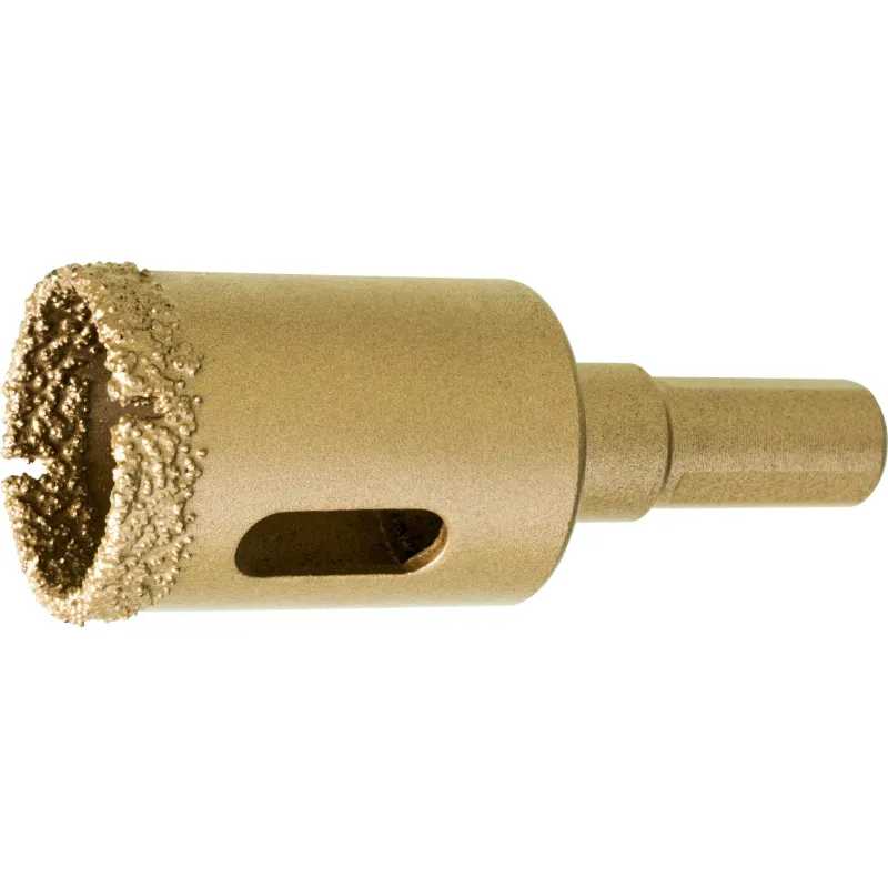 Otwornica z nasypem diamentowym 25 mm, diament lutowany