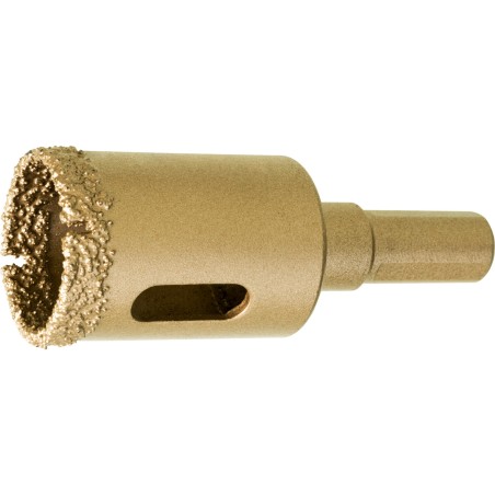 Otwornica z nasypem diamentowym 25 mm, diament lutowany