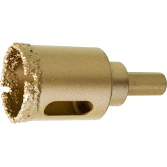 Otwornica z nasypem diamentowym 30 mm, diament lutowany
